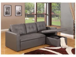 Canapé D'angle Convertible Toledo Gris -Canapé Soldes Boutique canape 13689543