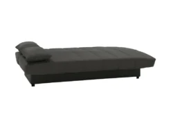 Banquette Clic Clac 3 Places - Tissu Anthracite - Style Contemporain - MILA -Canapé Soldes Boutique canape 13962693