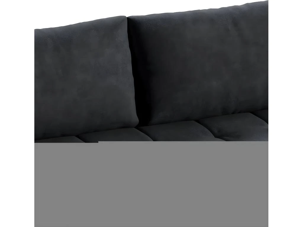 Canapé D'angle Convertible Droit 4 Places Avec Coffre Jonas Gris Anthracite 3 Canapé D'angle Convertible Droit 4 Places Avec Coffre Jonas Gris Anthracite – Image 3