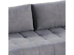 Canapé D'angle Convertible Droit 4 Places Avec Coffre Jonas Gris Foncé -Canapé Soldes Boutique canape 14018415