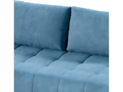 Canapé D'angle Convertible Gauche 4 Places Avec Coffre Jonas Bleu -Canapé Soldes Boutique canape 14018455