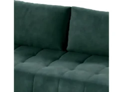 Canapé D'angle Convertible Gauche 4 Places Avec Coffre Jonas Vert -Canapé Soldes Boutique canape 14018475