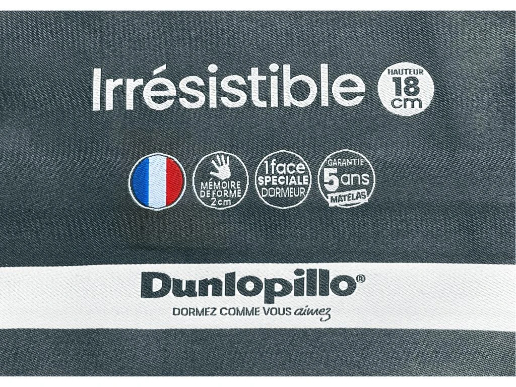 Canapé 2 Places Convertible Express En Velours CALITO - Anthracite - Couchage Lattes Larges 120 Cm - Matelas 18 Cm Avec Mémoire De Forme DUNLOPILLO 9 Canapé 2 Places Convertible Express En Velours CALITO - Anthracite - Couchage Lattes Larges 120 Cm - Matelas 18 Cm Avec Mémoire De Forme DUNLOPILLO – Image 9