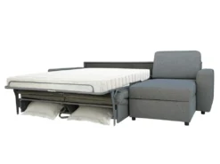 Canapé D'angle Droit Convertible Express En Tissu Gris Clair - Couchage 140 Cm - Matelas 18cm TORASI 13 Canapé D'angle Droit Convertible Express En Tissu Gris Clair - Couchage 140 Cm - Matelas 18cm TORASI -Canapé Soldes Boutique canape 14441247