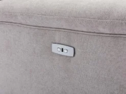 Canapé 3 Places Relax électrique En Tissu Gris Clair URSULA II 15 Canapé 3 Places Relax électrique En Tissu Gris Clair URSULA II -Canapé Soldes Boutique canape 14455305