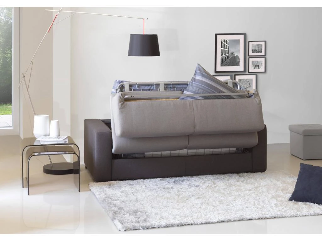 Canapé Dabakah, Canapé 3 Places, 100% Made In Italy, Canapé De Salon à Ouverture Pivotante, En Tissu Matelassé, Avec Accoudoirs Fins, Cm 200x95h90, Gris Et Anthracite 5 Canapé Dabakah, Canapé 3 Places, 100% Made In Italy, Canapé De Salon à Ouverture Pivotante, En Tissu Matelassé, Avec Accoudoirs Fins, Cm 200x95h90, Gris Et Anthracite – Image 5