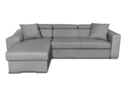 Canapé D'Angle ELONA Convertible En Tissu Gris Clair Avec Poufs De Rangement à Droite 14 Canapé D'Angle ELONA Convertible En Tissu Gris Clair Avec Poufs De Rangement à Droite -Canapé Soldes Boutique canape 14641751