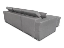 Canapé D'Angle ELONA Convertible En Tissu Gris Clair Avec Poufs De Rangement à Droite 18 Canapé D'Angle ELONA Convertible En Tissu Gris Clair Avec Poufs De Rangement à Droite -Canapé Soldes Boutique canape 14641759