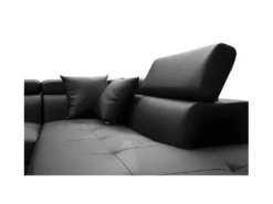 Canapé D'angle RIO Convertible Avec Coffre En Simili - Angle Droit, Noir 18 Canapé D'angle RIO Convertible Avec Coffre En Simili - Angle Droit, Noir -Canapé Soldes Boutique canape 14642497