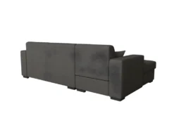 Canapé D'angle FUJI XL Convertible Avec Coffre En Tissu - Angle Gauche, Gris Anthracite -Canapé Soldes Boutique canape 14644537