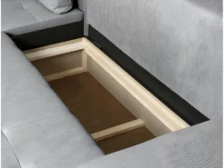 Canapé D'Angle Convertible Gauche 4 Places En Tissu -Canapé Soldes Boutique canape 14645479