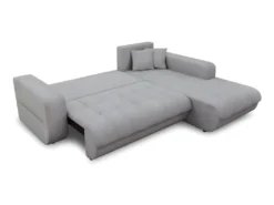 Canapé D'Angle Convertible Droit 4 Places En Tissu -Canapé Soldes Boutique canape 14647171