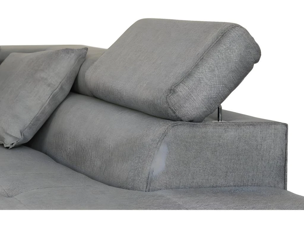 Canapé D'angle Convertible Droit Avec Coffre De Rangement En Tissu 10 Canapé D'angle Convertible Droit Avec Coffre De Rangement En Tissu – Image 10