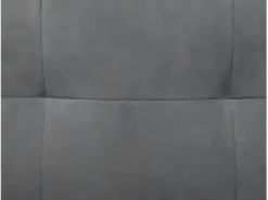 Canapé D'Angle SUZIE Convertible En Simili Et Microfibre - Angle Droit, Gris Et Noir -Canapé Soldes Boutique canape 14648725