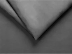 Canapé D'Angle SUZIE Convertible En Simili Et Microfibre - Angle Droit, Gris Et Noir -Canapé Soldes Boutique canape 14648729