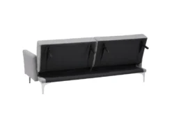 Canapé Convertible 3 Places En Tissu Gris LUCAN 16 Canapé Convertible 3 Places En Tissu Gris LUCAN -Canapé Soldes Boutique canape 14826225