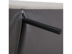 Canapé Convertible 3 Places En Tissu Beige INGARO -Canapé Soldes Boutique canape 14826397