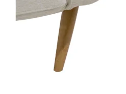 Canapé Convertible 3 Places En Tissu Beige INGARO -Canapé Soldes Boutique canape 14826399