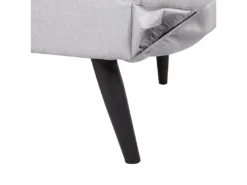 Canapé Convertible 2 Places En Tissu Gris Clair BREKKE -Canapé Soldes Boutique canape 14827989