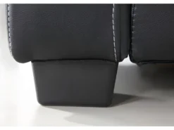 Canapé Convertible Clic Clac En Simili MIRELLA - Noir -Canapé Soldes Boutique canape 14866 1