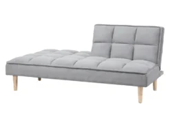Canapé Convertible 3 Places En Tissu Gris Clair SILJAN 16 Canapé Convertible 3 Places En Tissu Gris Clair SILJAN -Canapé Soldes Boutique canape 14878013