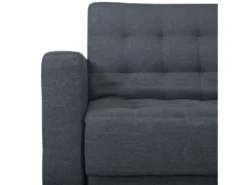 Canapé Angle Gauche Convertible En Tissu Gris Foncé 4 Places ABERDEEN -Canapé Soldes Boutique canape 14926839