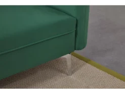 BETTY - Canapé Design Convertible 3 Places En Velours Vert 15 BETTY - Canapé Design Convertible 3 Places En Velours Vert -Canapé Soldes Boutique canape 14978355