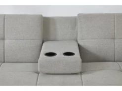 OSLO - Canapé Convertible 3 Places Gris -Canapé Soldes Boutique canape 14978475