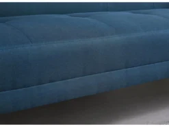 Wooden - Canapé Scandinave Convertible 3 Places Bleu Canard -Canapé Soldes Boutique canape 14978699