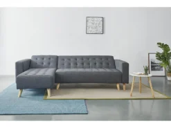 Sherbrooke - Canapé D'angle Gauche Scandi Gris 5 Places -Canapé Soldes Boutique canape 15000507