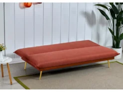 ISA - Banquette Clic Clac Rose Foncé -Canapé Soldes Boutique canape 15000579