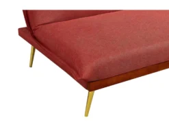 ISA - Banquette Clic Clac Rose Foncé -Canapé Soldes Boutique canape 15000587