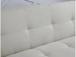 Wooden - Canapé Scandinave Convertible 3 Places Beige -Canapé Soldes Boutique canape 15000649