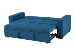 NOHO - Canapé Convertible Bleu Pétrole -Canapé Soldes Boutique canape 15000725