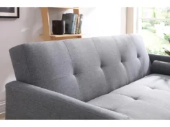 Wooden : Canapé Scandinave Convertible 3 Places Gris -Canapé Soldes Boutique canape 15000767