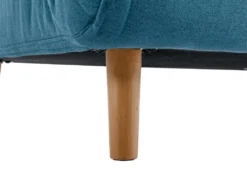 Canapé 2 Places Convertible En Tissu Bleu URIBIA -Canapé Soldes Boutique canape 15886347