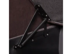 Canapé Angle à Gauche Convertible En Simili-cuir Marron Foncé 3 Places OGNA -Canapé Soldes Boutique canape 16170167