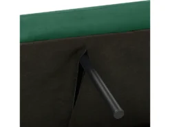 Canapé Convertible 3 Places En Velours Vert Foncé VIMMERBY -Canapé Soldes Boutique canape 16170349