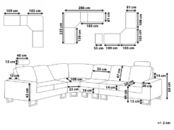 Canapé D'Angle à Droite En Cuir Marron Avec Appui-Tête Réglable Stockholm 11 Canapé D'Angle à Droite En Cuir Marron Avec Appui-Tête Réglable Stockholm -Canapé Soldes Boutique canape 16186189