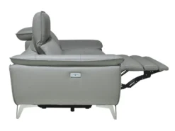 Canapé 3 Places Relax électrique En Cuir Et Simili SPARTE - Taupe 11 Canapé 3 Places Relax électrique En Cuir Et Simili SPARTE - Taupe -Canapé Soldes Boutique canape 1655437