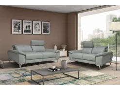 Canapé 3 Places Relax électrique En Cuir Et Simili SPARTE - Taupe 12 Canapé 3 Places Relax électrique En Cuir Et Simili SPARTE - Taupe -Canapé Soldes Boutique canape 1655441