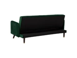 Canapé Convertible 3 Places En Velours Vert SENJA -Canapé Soldes Boutique canape 16645123