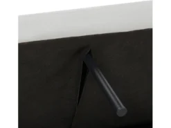 Canapé Convertible 3 Places En Velours Gris Clair VIMMERBY -Canapé Soldes Boutique canape 16651909