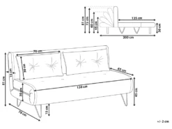 Banquette Convertible 2 Places En Velours Vert Foncé VESTFOLD -Canapé Soldes Boutique canape 16653339
