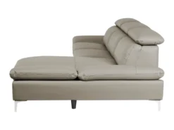 - Canapé D'Angle - Farila - Cuir, Taupe -Canapé Soldes Boutique canape 16665321