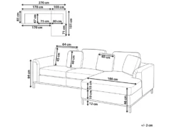 Canapé Angle à Gauche En Cuir Véritable Noir Dossier Matelassé Housses Amovibles Oslo 8 Canapé Angle à Gauche En Cuir Véritable Noir Dossier Matelassé Housses Amovibles Oslo -Canapé Soldes Boutique canape 16666137