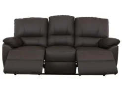 Canapé 3 Places Relax électrique En Cuir MARCIS - Marron 19 Canapé 3 Places Relax électrique En Cuir MARCIS - Marron -Canapé Soldes Boutique canape 173242
