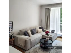 Canapé D'angle Convertible En Velours Côtelé Beige AMELIA De Pascal Morabito - Angle Droit -Canapé Soldes Boutique canape 17447199