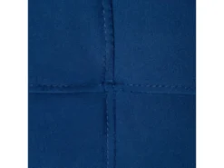 Canapé Convertible 3 Places En Velours Bleu Marine VISNES -Canapé Soldes Boutique canape 17470245