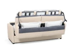 Canapé Convertible Express 3 Places En Tissu L140cm - Alice -Canapé Soldes Boutique canape 17577991
